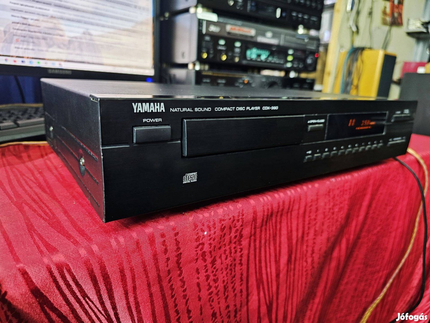 Yamaha CDX 390 CD Lejátszó Eladó Rendszer Távirányítóval!