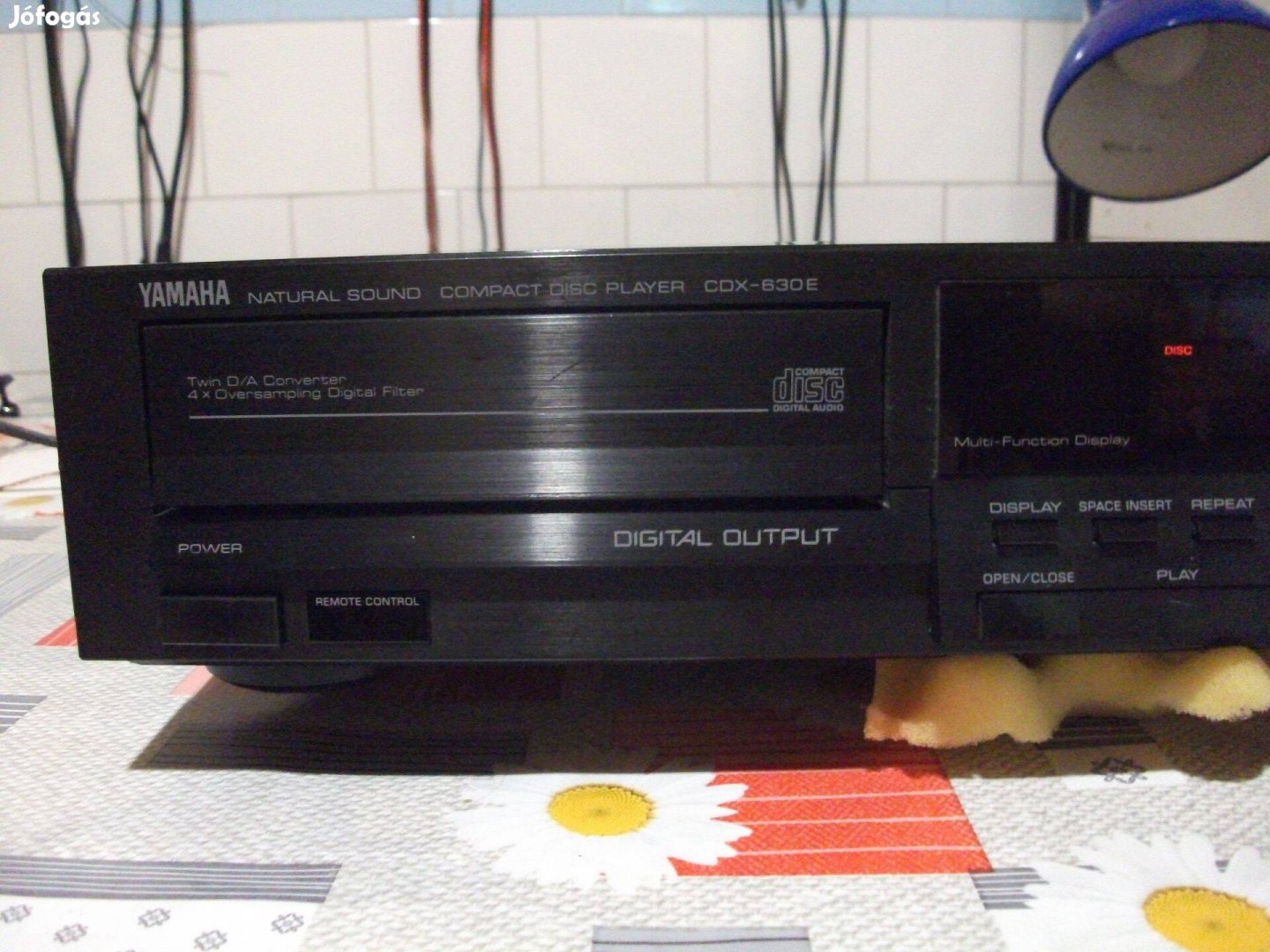 Yamaha CD - X 630E cd lejátszó TDA1541A ( egy legenda )