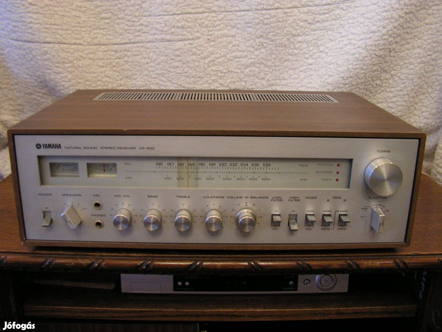 Yamaha CR 600 sztereó rádiós - erősítő. Receiver