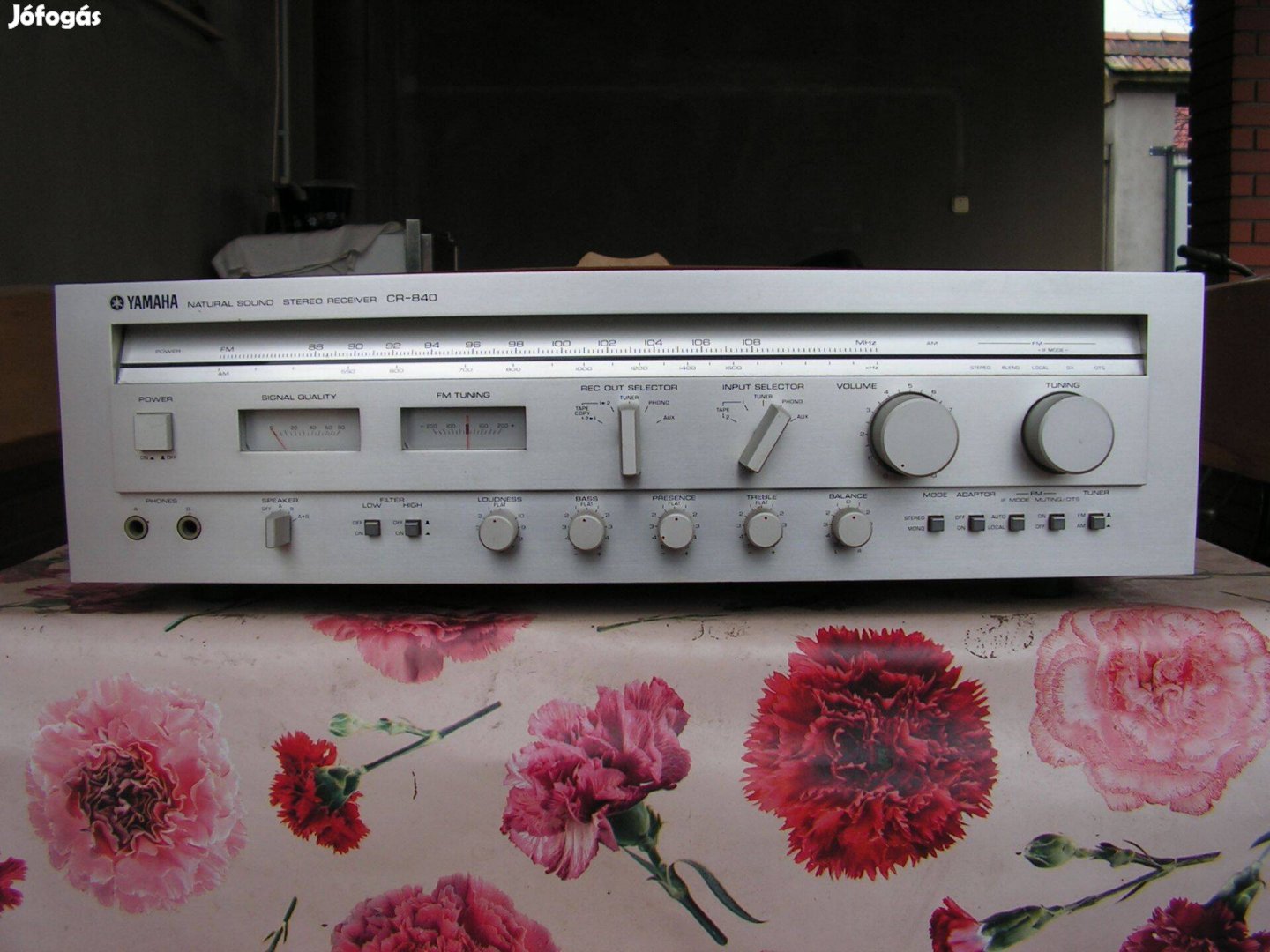 Yamaha CR 840 High-End sztereó rádiós - erősítő. Receiver