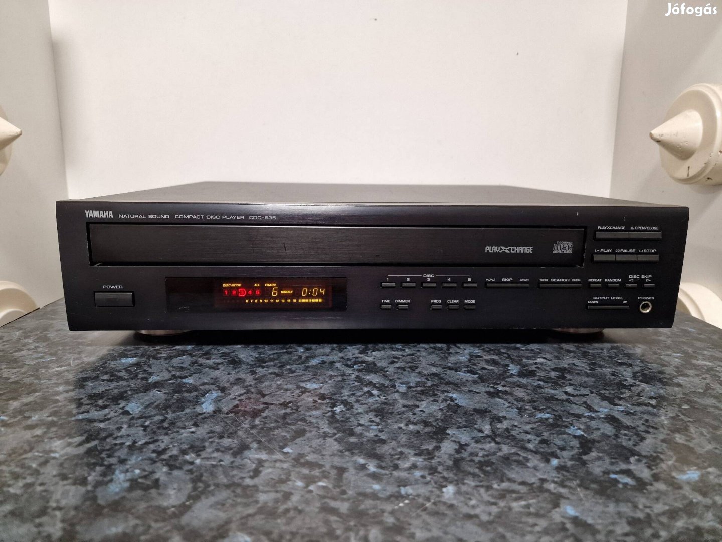 Yamaha Cdc-635, 5 lemezes cd lejátszó 