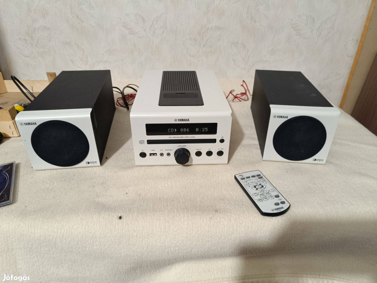Yamaha Crx-040 erősítő, cd-lejátszó, ipod és USB (zozizo)