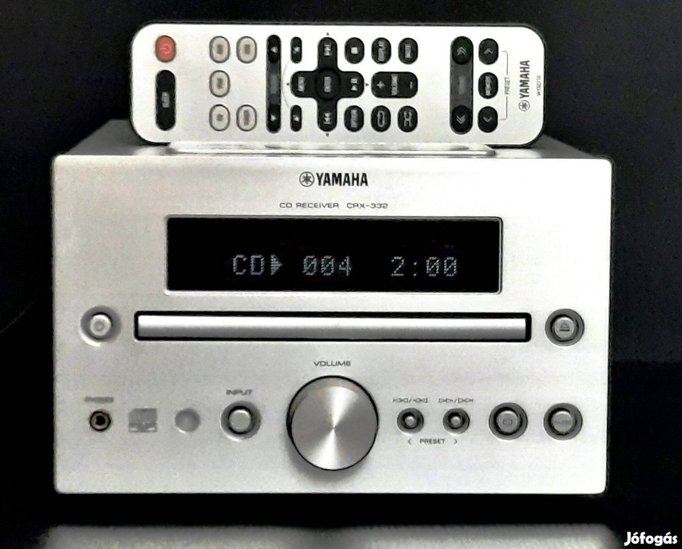 Yamaha Crx-332, 2.1-es CD-receiver, USB, AUX, iphone dokkoló