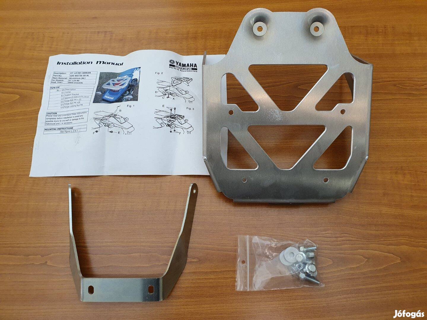 Yamaha DT125 R Csomagtartó - Új 16405