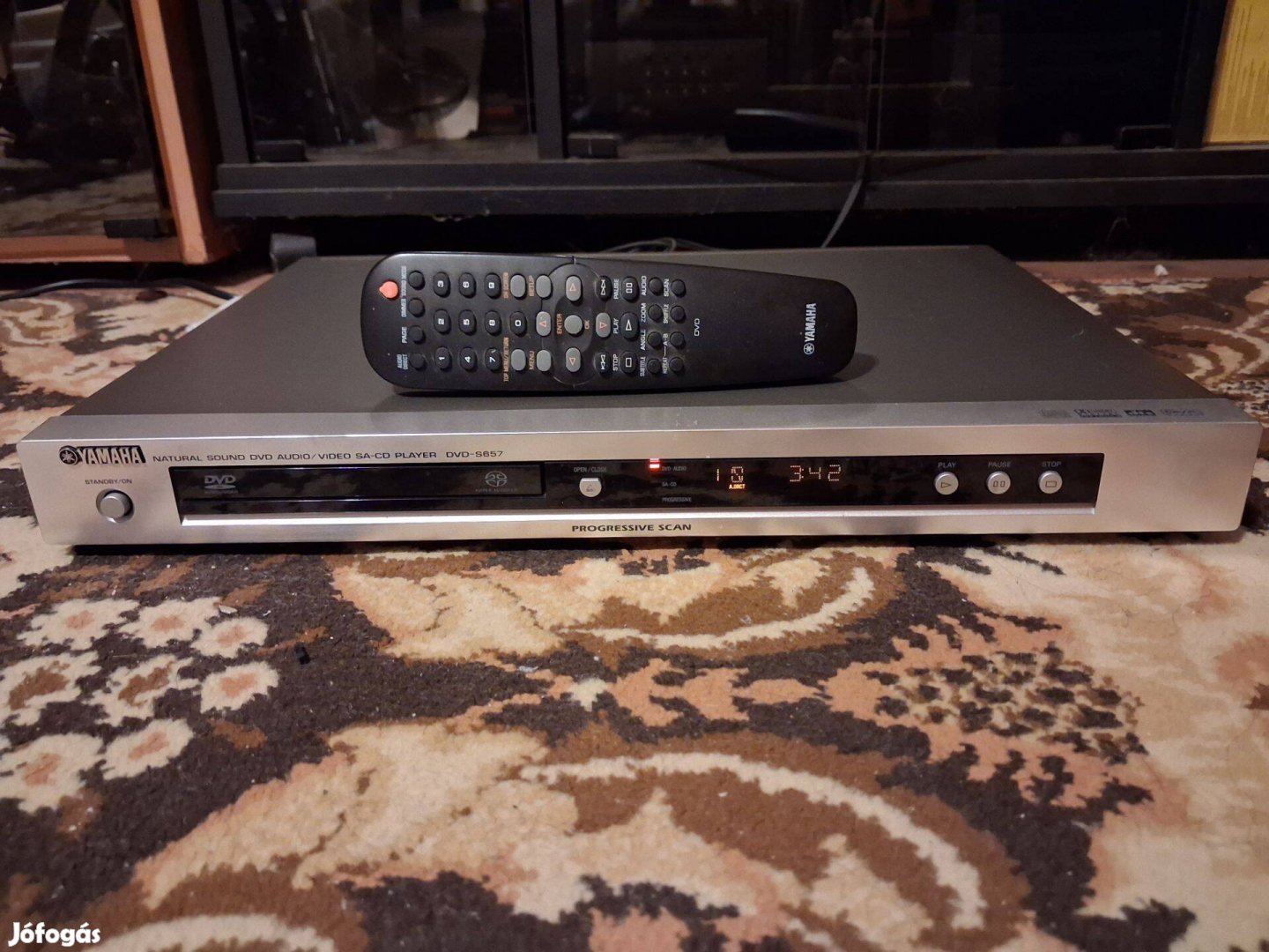 Yamaha DVD S657 DVD Audio Video CD SACD SACD-R CD Text