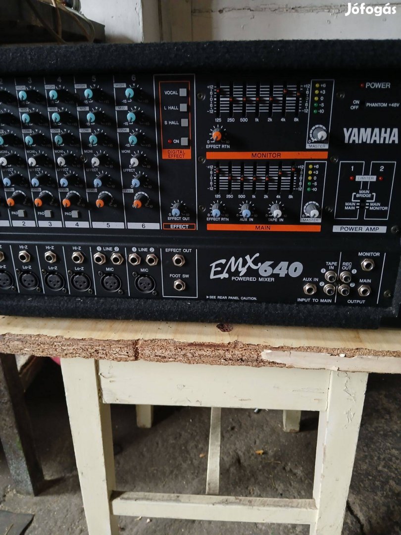 Yamaha Emx-640 jó keverőerősitő