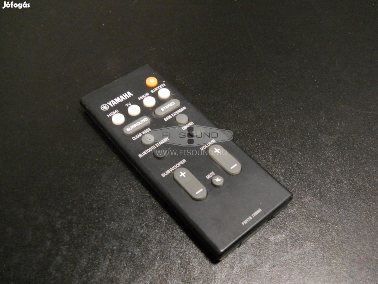 Yamaha FSR78 ZV28960 gyári rendszer távirányító