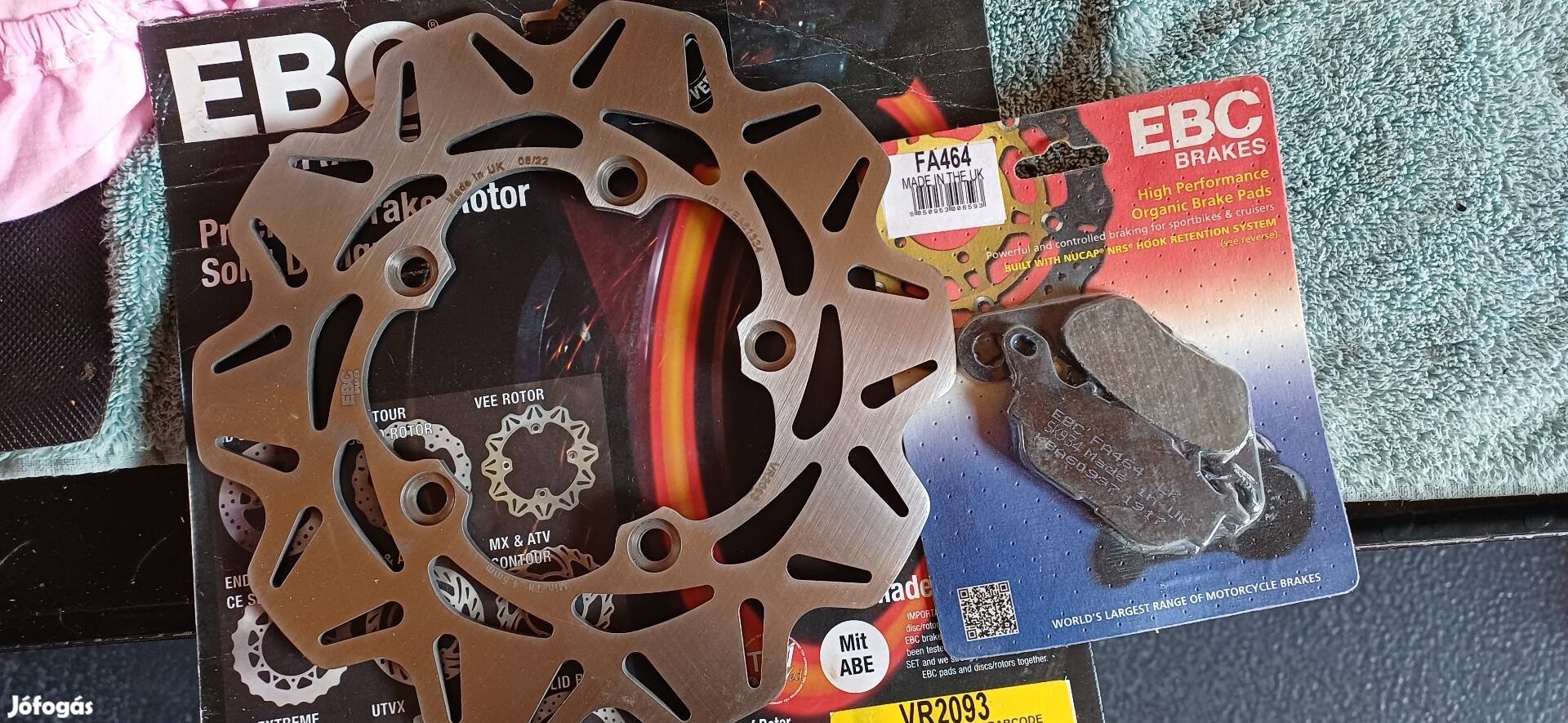 Yamaha Fz6 hátsó tárcsa betét