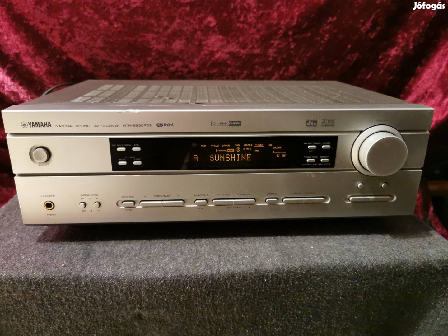 Yamaha HTR-5630RDS Házimozi erősítő. 5.1 