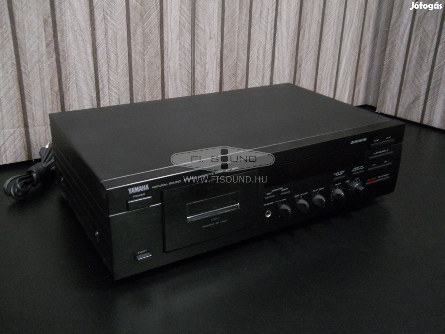 Yamaha K-380 , 1 kazettás magnó deck Frissen szervizelve