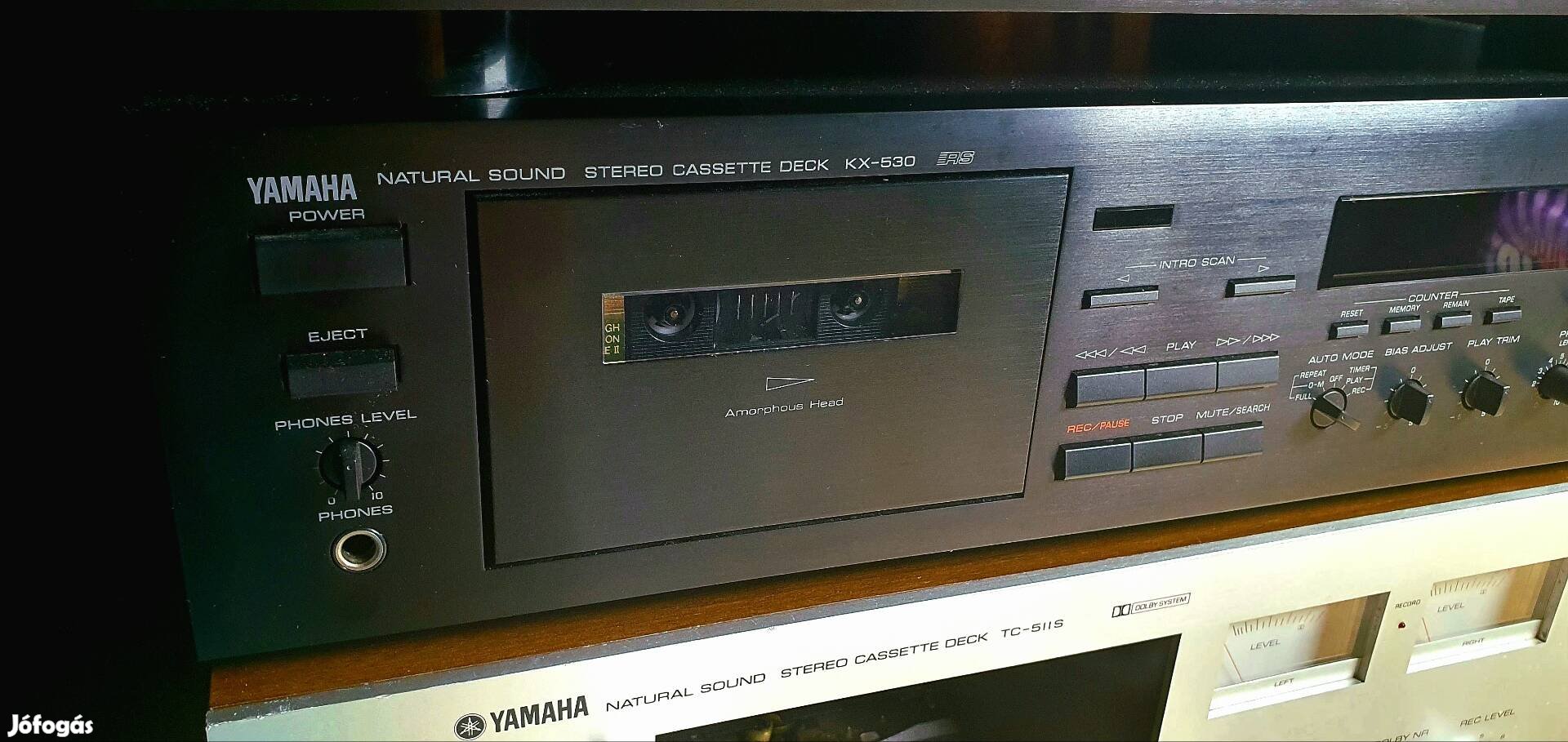 Yamaha Kx530 kazettás deck..super állapotban eladó.