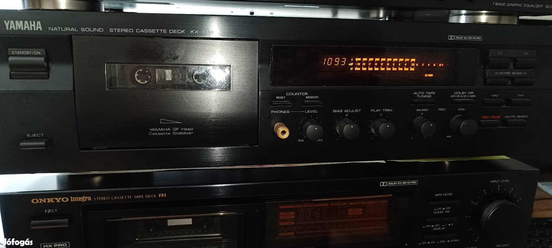 Yamaha Kx-393,hifi stereo kazettás deck eladó