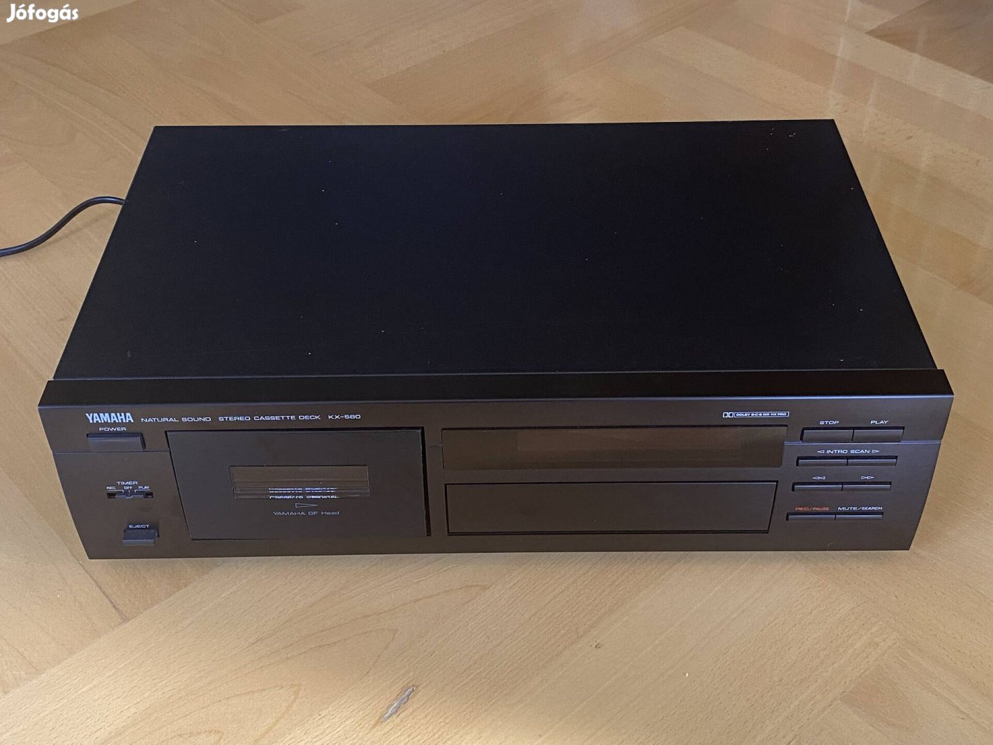 Yamaha Kx-580 magnó deck Dolby S, auto kalibráció, manual