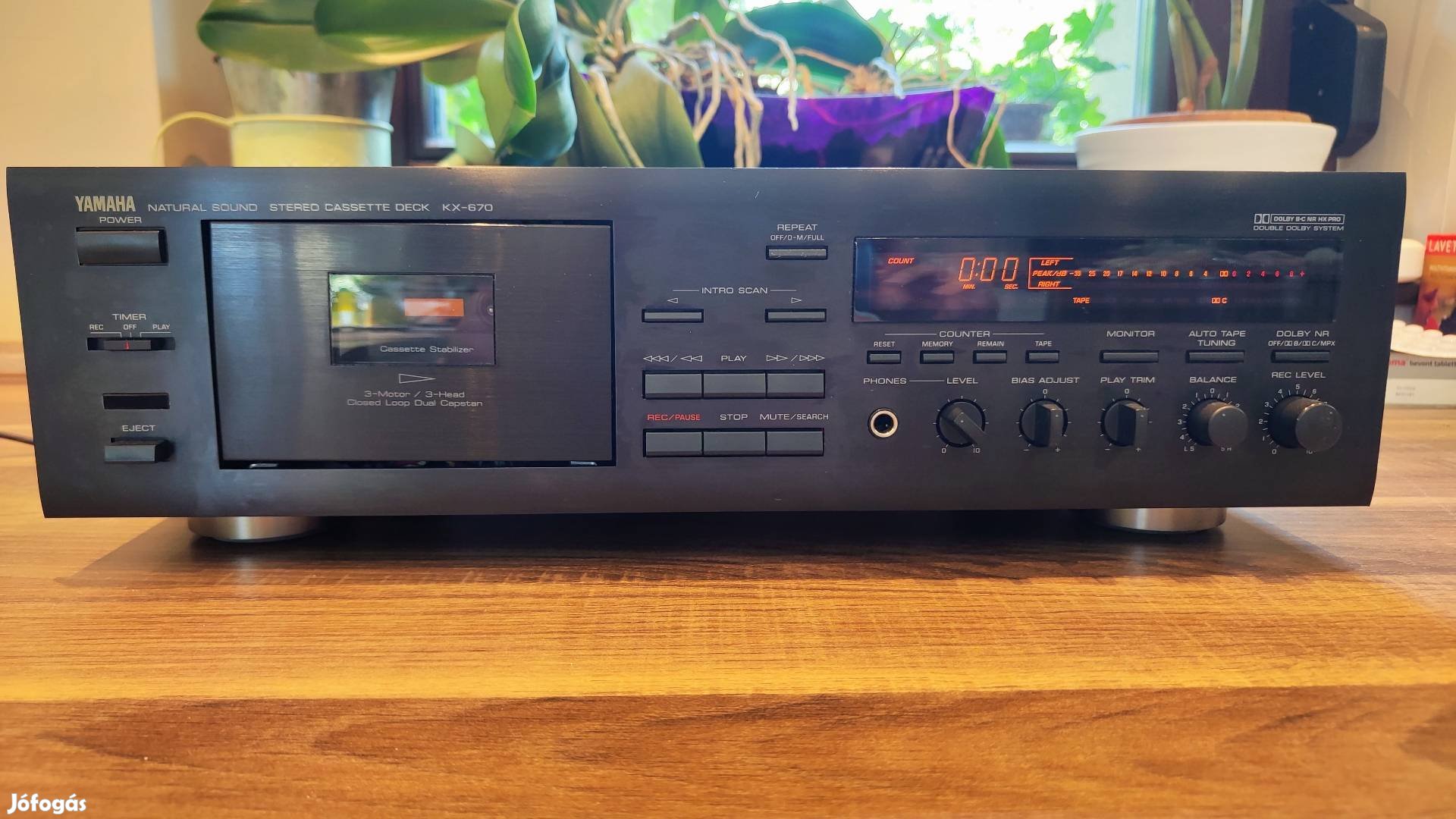 Yamaha Kx-670 kazettás deck