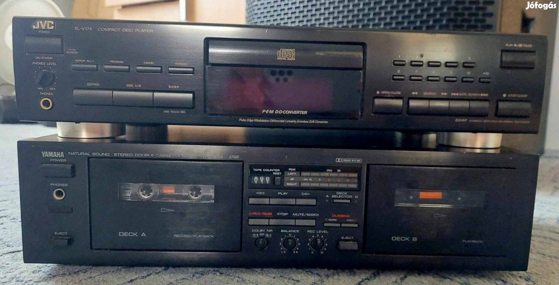 Yamaha Kx-W232, JVC XL-V174