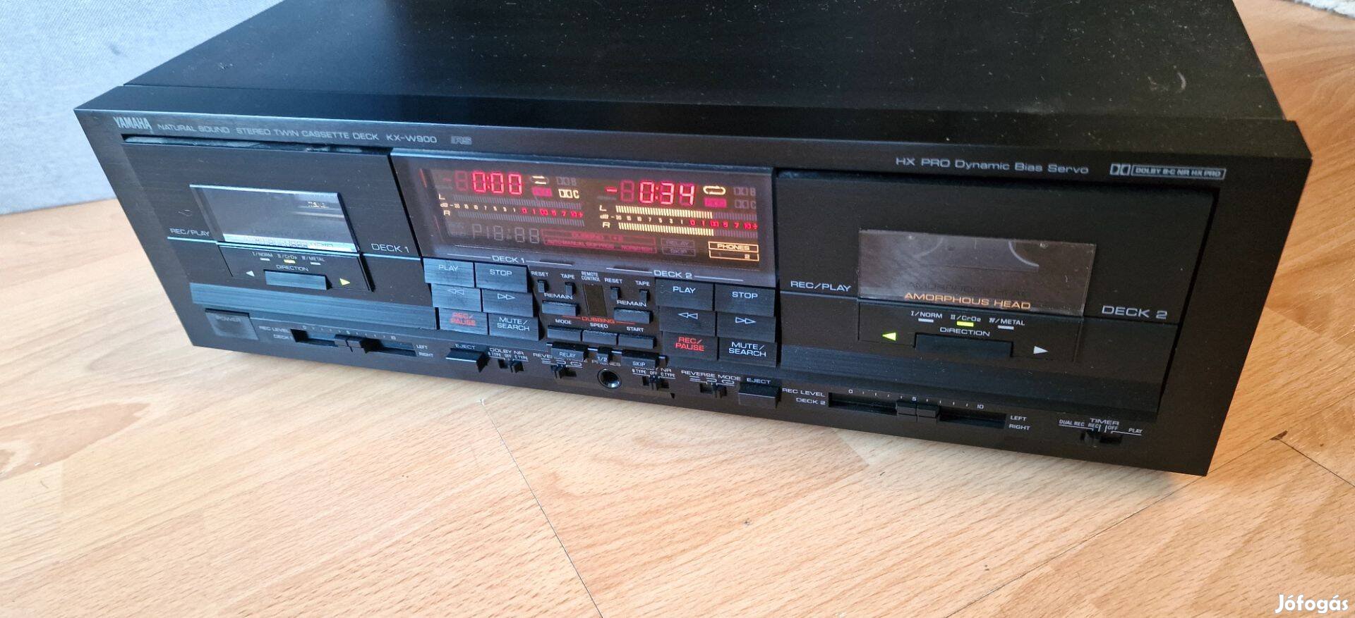 Yamaha Kx-W900 dupla kazettás deck eladó