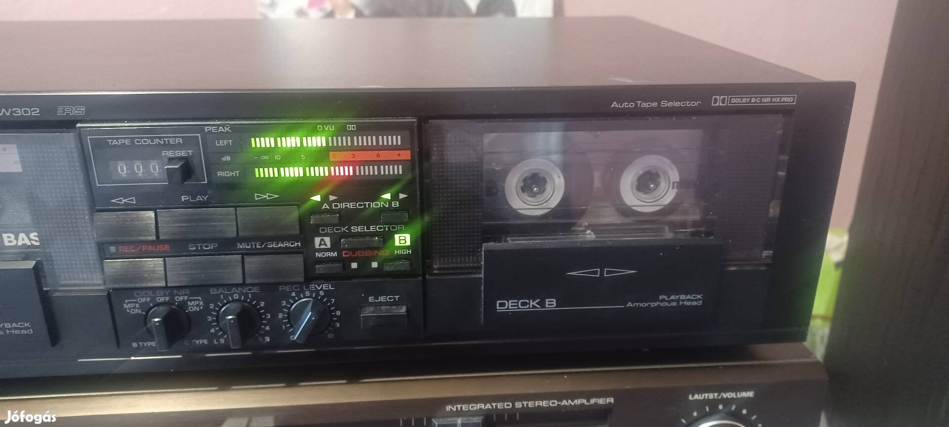 Yamaha Kx-w302 hifi magnó deck!