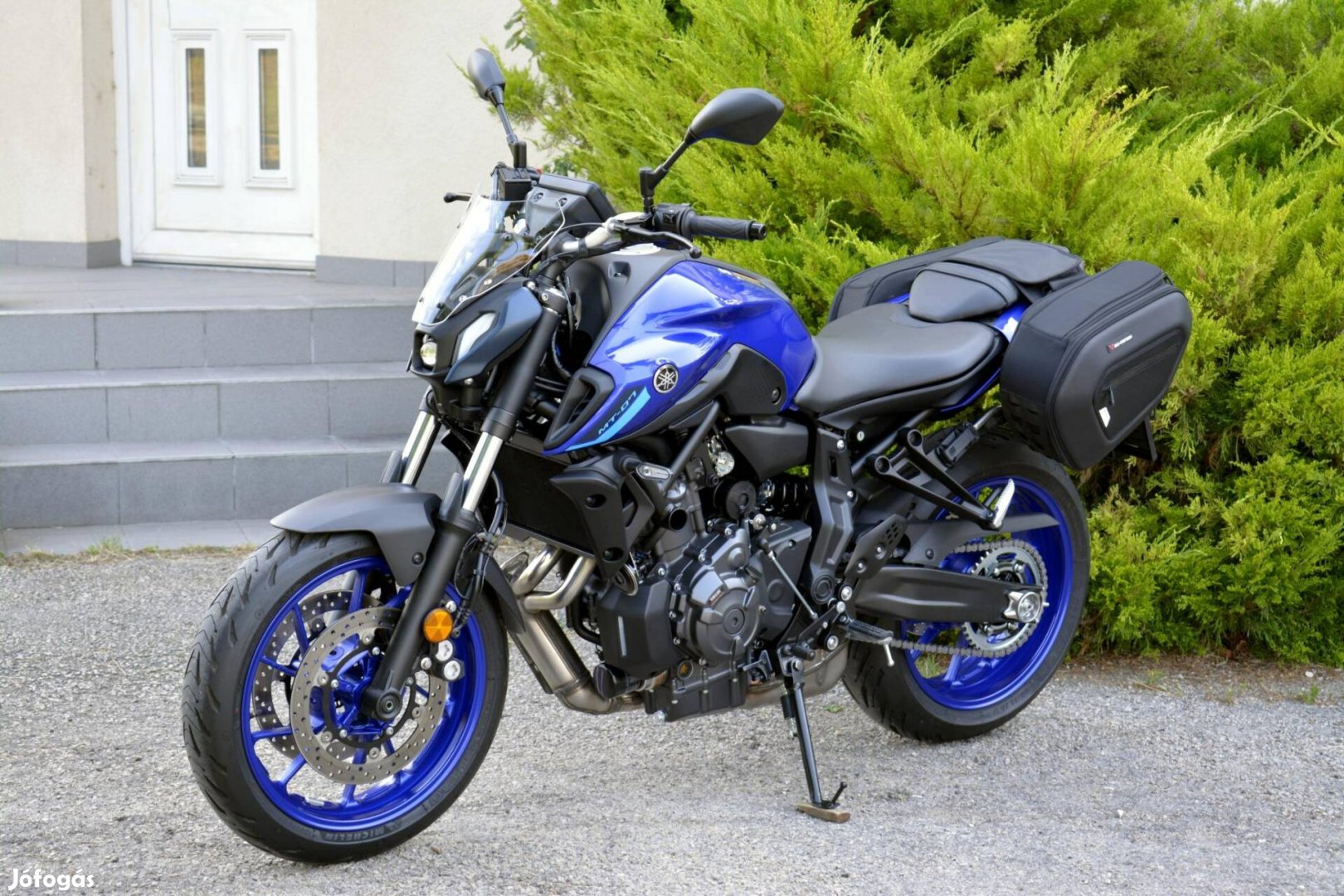 Yamaha MT-07 MO-i.ABS.1-Tulaj.VEZ.SZ.Könyv.Sérü...