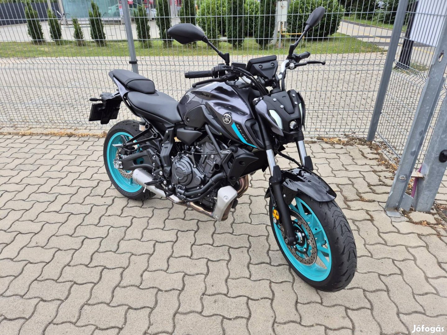 Yamaha MT-07 Midnight-Cyan / ÁFA-s számla