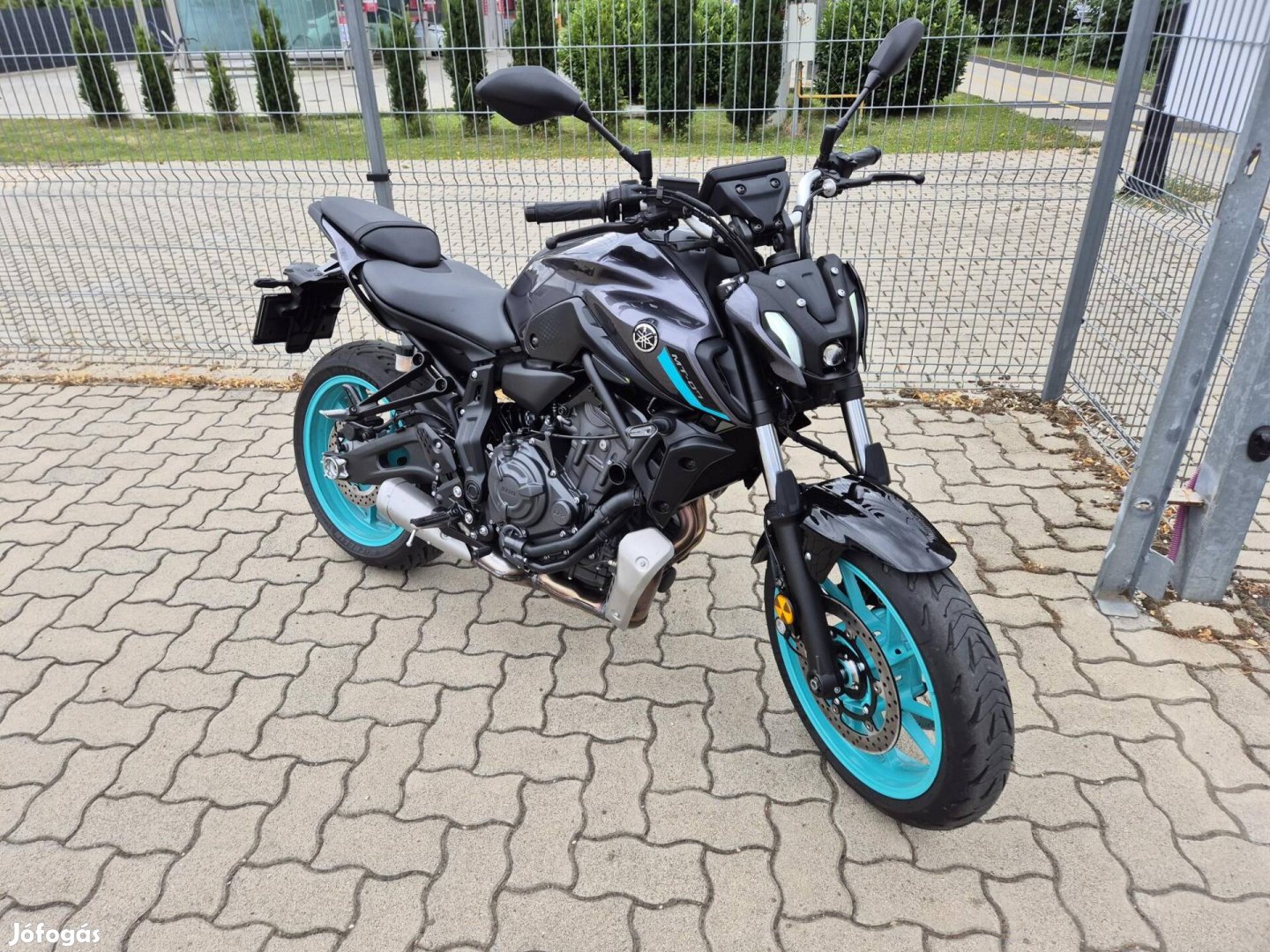 Yamaha MT-07 Midnight-Cyan / ÁFA-s számla