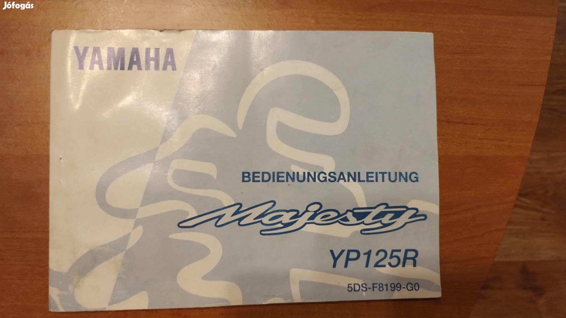 Yamaha Majesty YP125R Használati utasítás