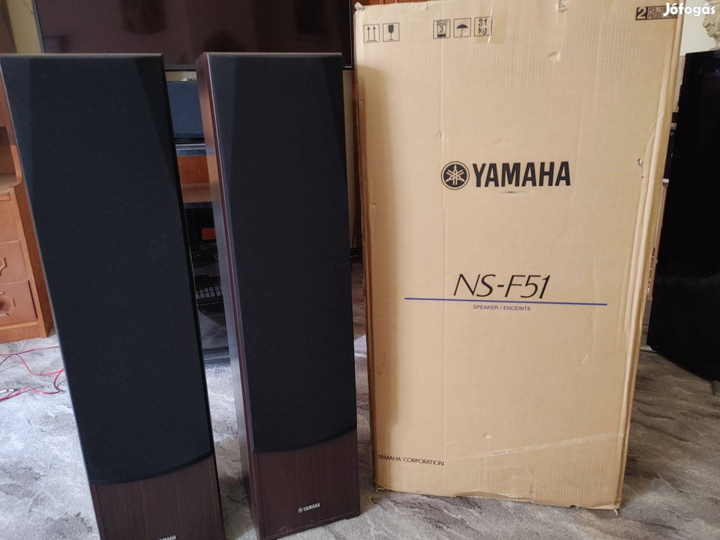 Yamaha NS-F51 front sugárzó pár hangfalak hangfalpár hangfal