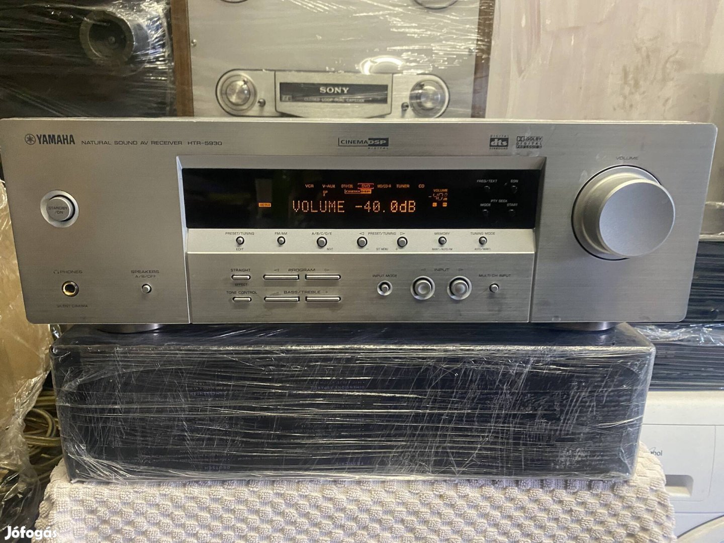 Yamaha Natural Sound HTR5930 cinema 7.1 Házi Mozi Erősítő 