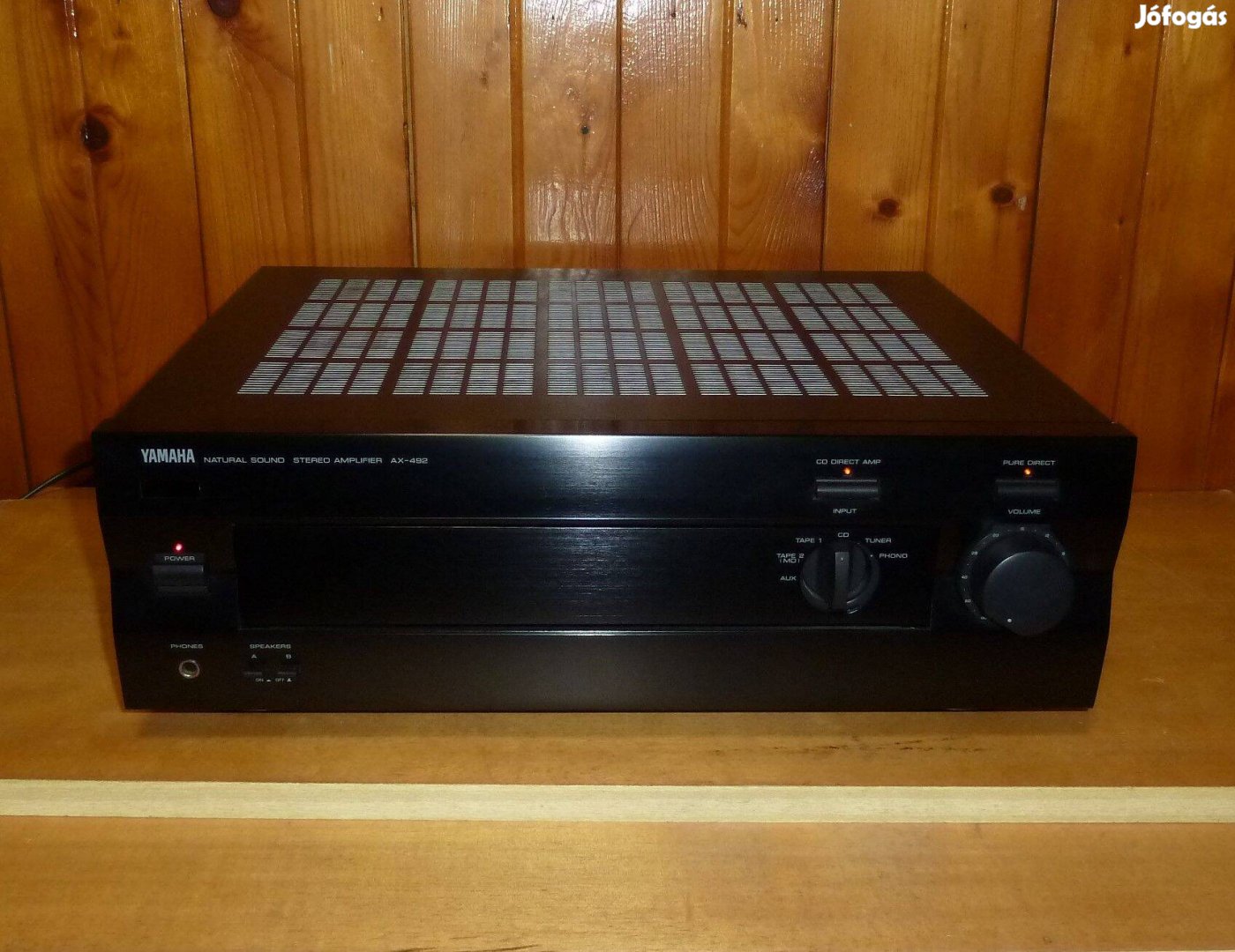 Yamaha Natural Sound Stereo Amplifier AX-492 erősítő