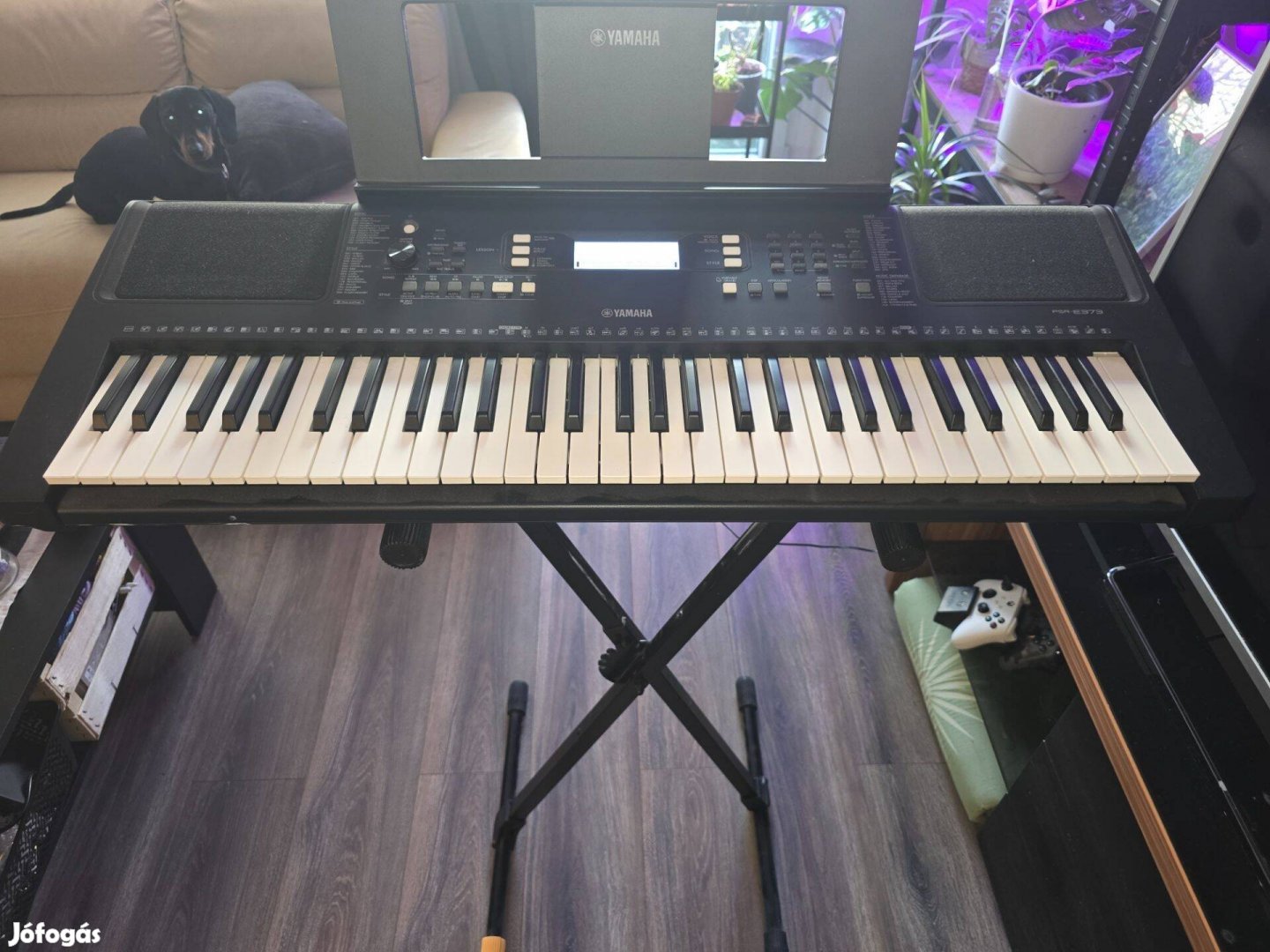 Yamaha PSR-E373 Set Billentésérzékeny szintetizátor