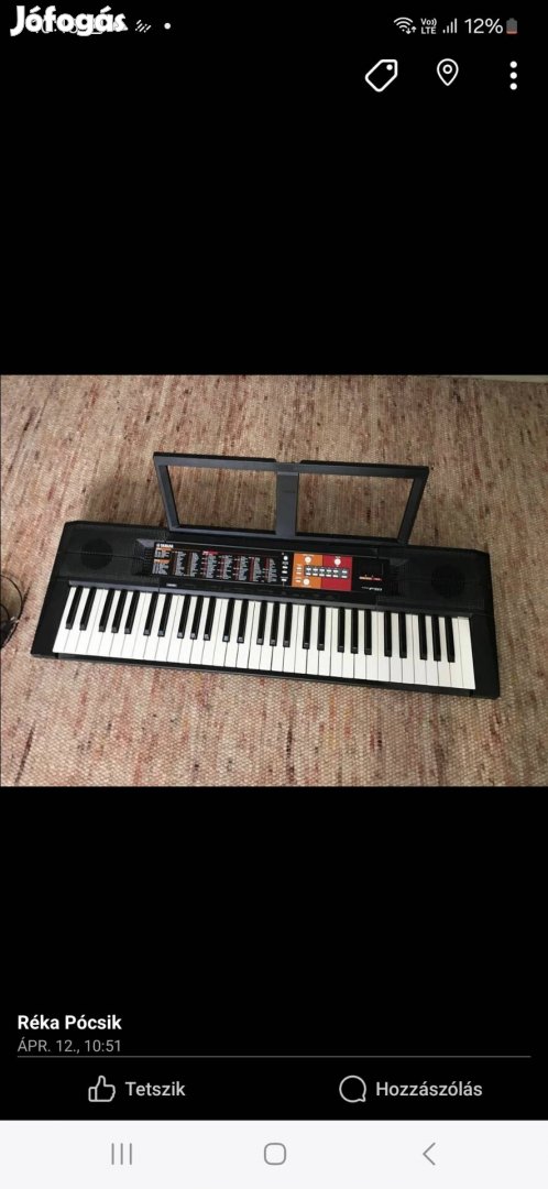 Yamaha PSR F51 szintetizátor