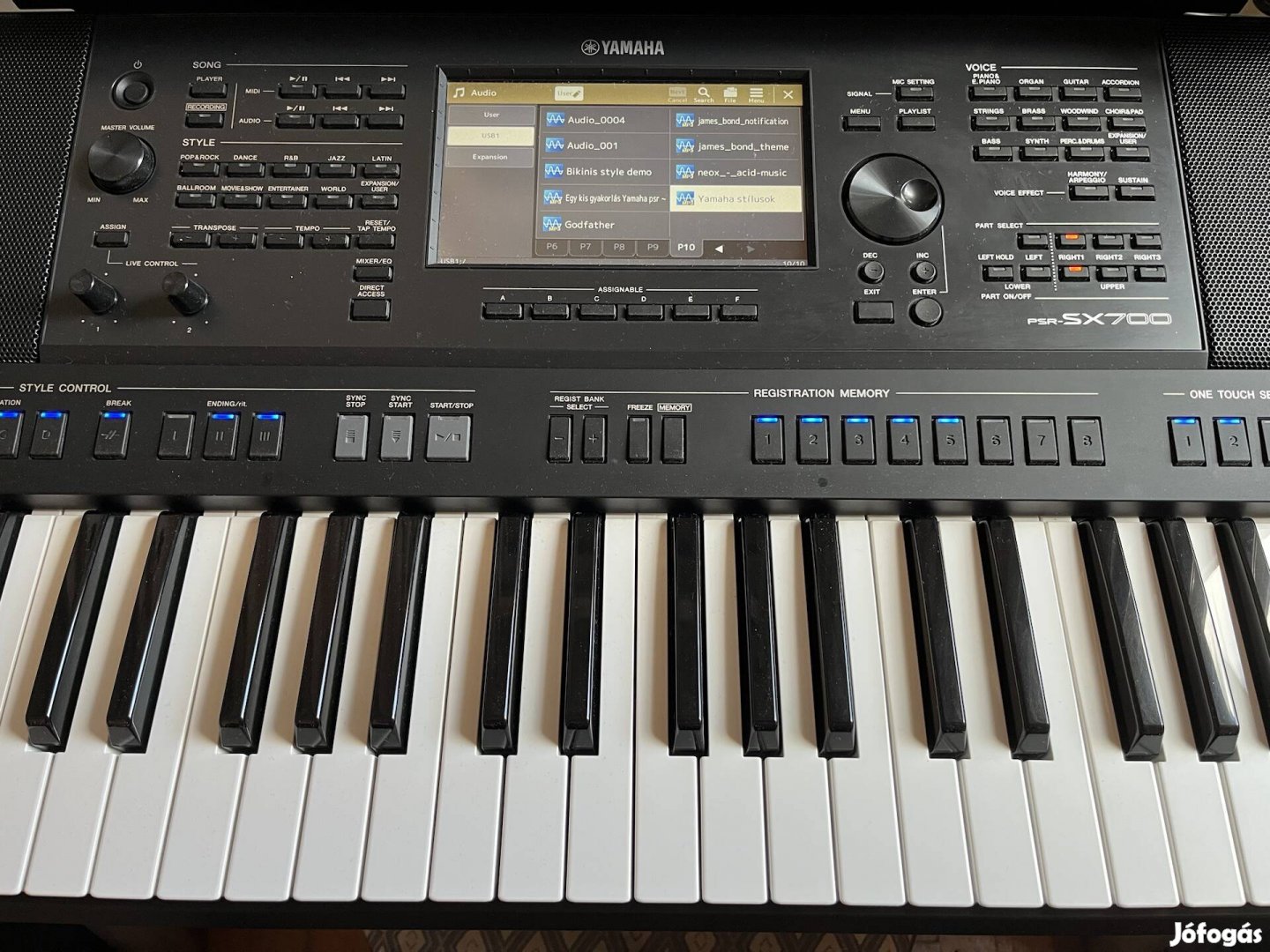 Yamaha PSR SX 700 Szintetizátor 