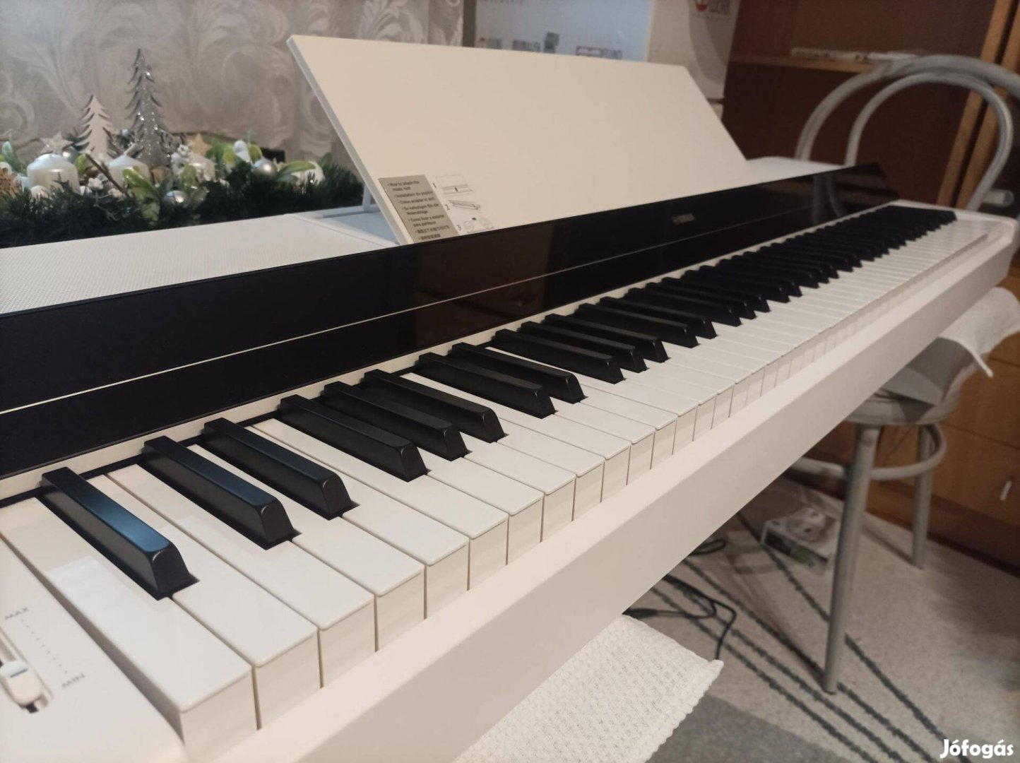 Yamaha P-S500 WH fehér okos zongora eladó színpadi kat Akció