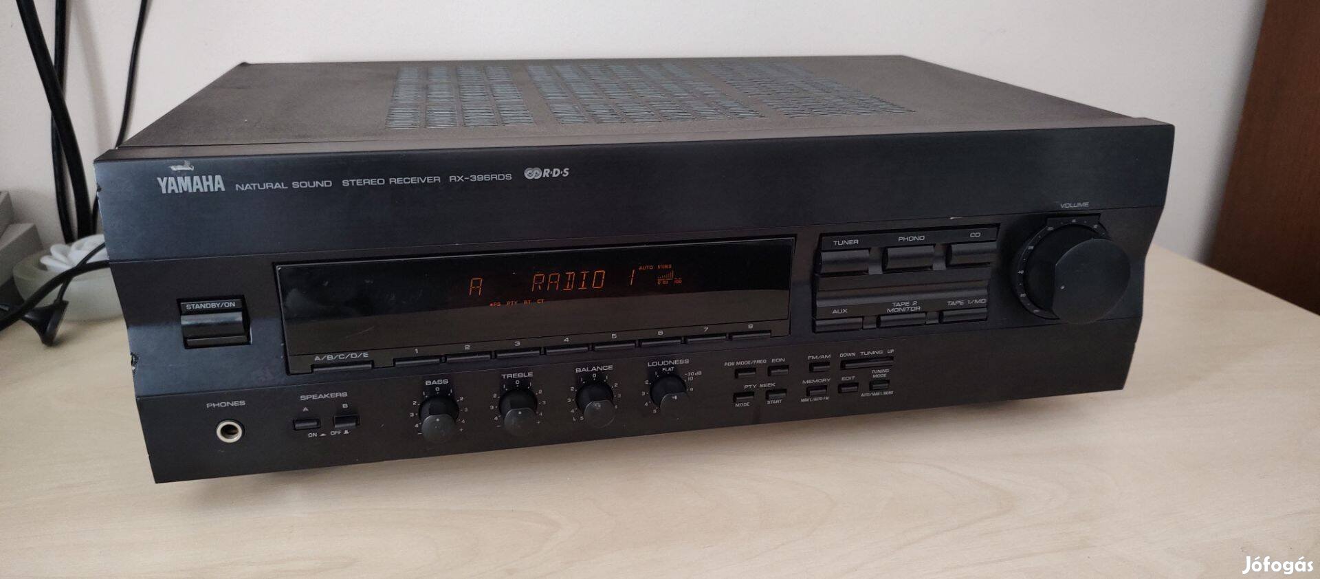 Yamaha RX-396RDS hangfalakhoz való rádiós erősítő garanciával!
