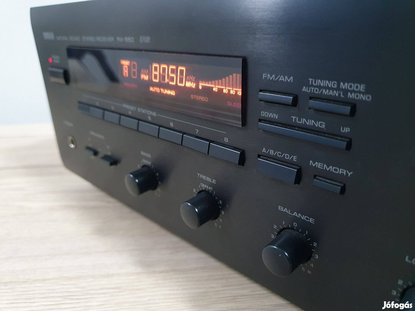 Yamaha RX-550 RS rádiós sztereó hifi erősítő