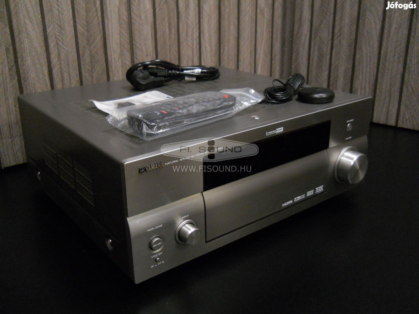 Yamaha RX-V1600, 7x160W, 6-16ohm, 7.1-s rádiós házimozi erősítő