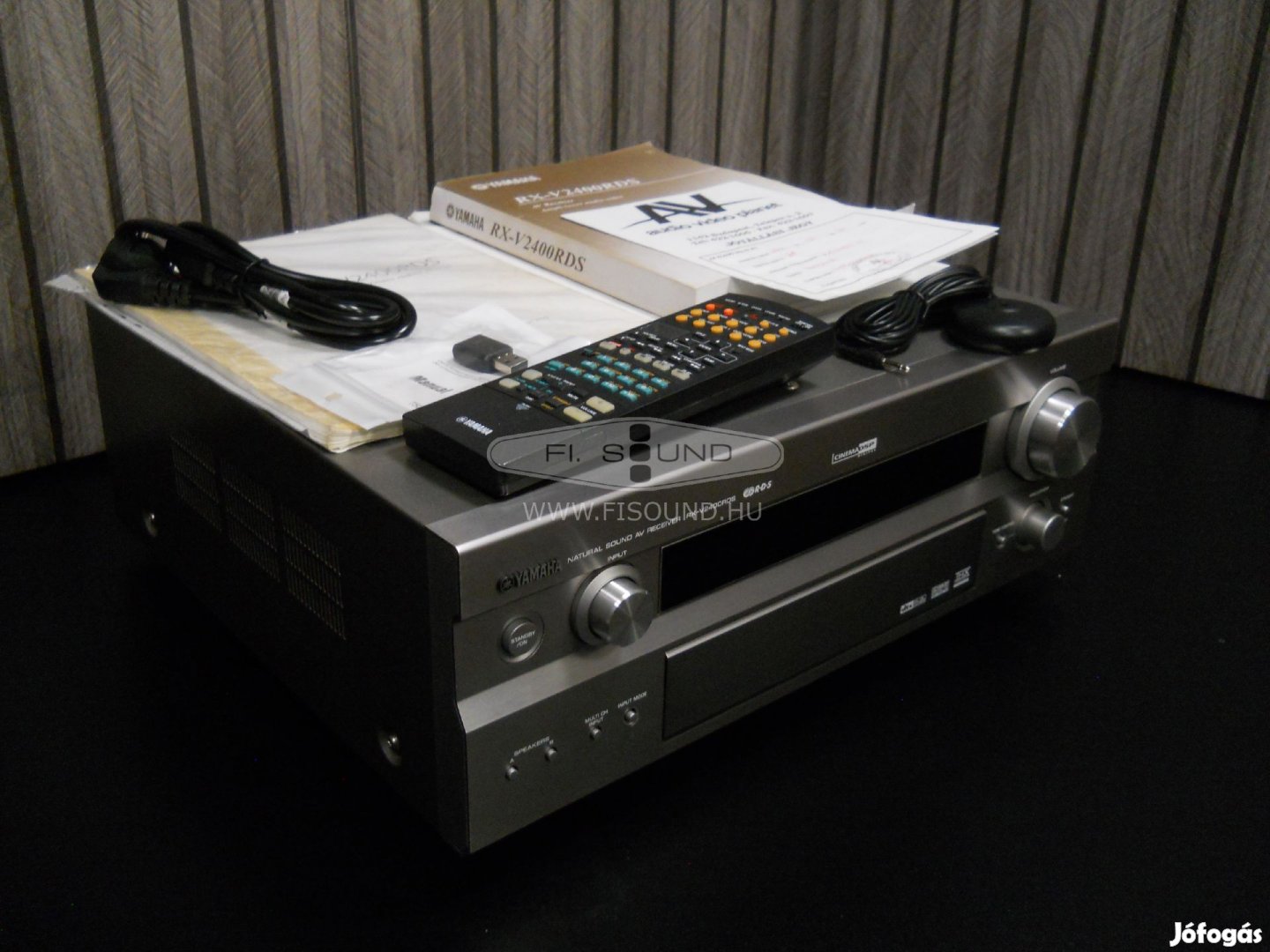 Yamaha RX-V2400RDS, 7x165W, 6-16ohm, 7.1-s rádiós házimozi erősítő