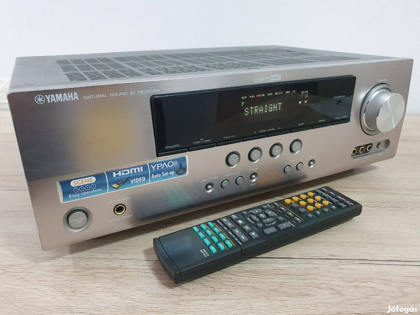 Yamaha RX-V365 RDS fm sztereó házimozi hifi erősítő