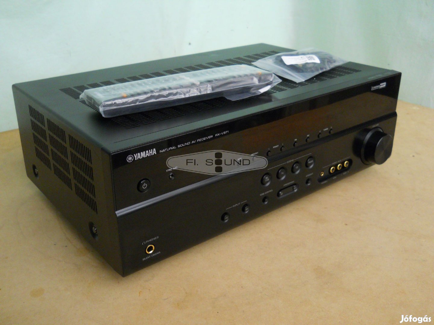 Yamaha RX-V371 ,(1.) 5x100W,6-16ohm,5.1-s rádiós házimozi erősítő