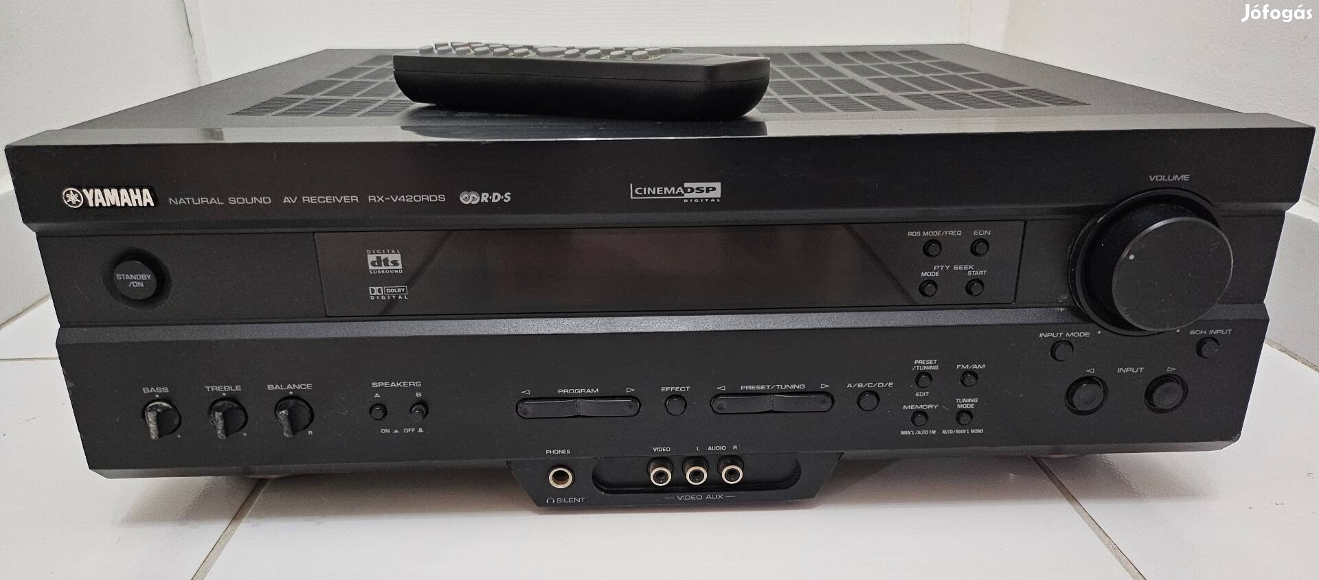 Yamaha RX-V420RDS Házimozi erősítő A/B Távirányítóval 