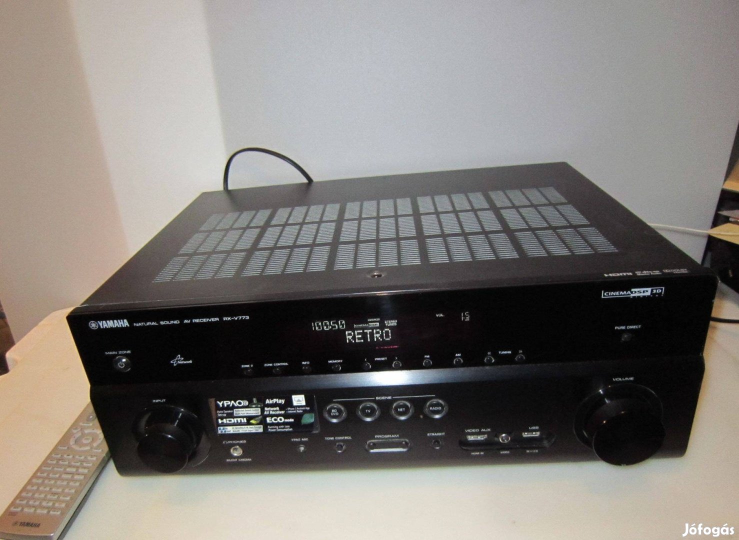Yamaha RX-V773 7.2 AV-Receiver hibásan akcióban