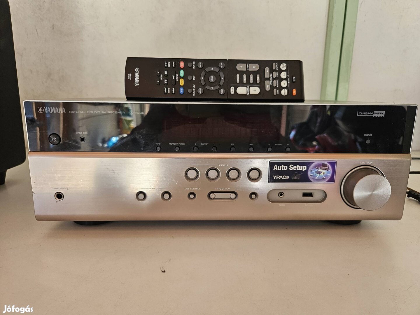 Yamaha RX-V 385 tipusu, 5.1 es házimozi erősítő