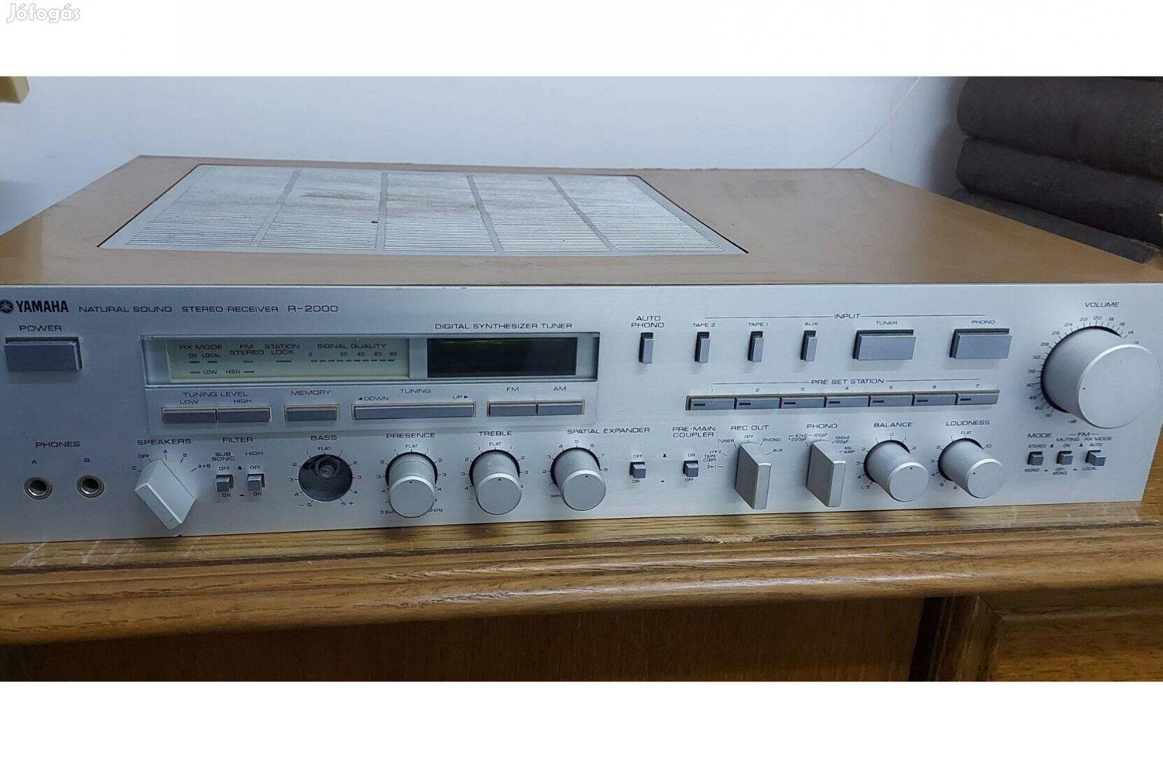 Yamaha R-2000 Audiophile rádió erősítő.1982