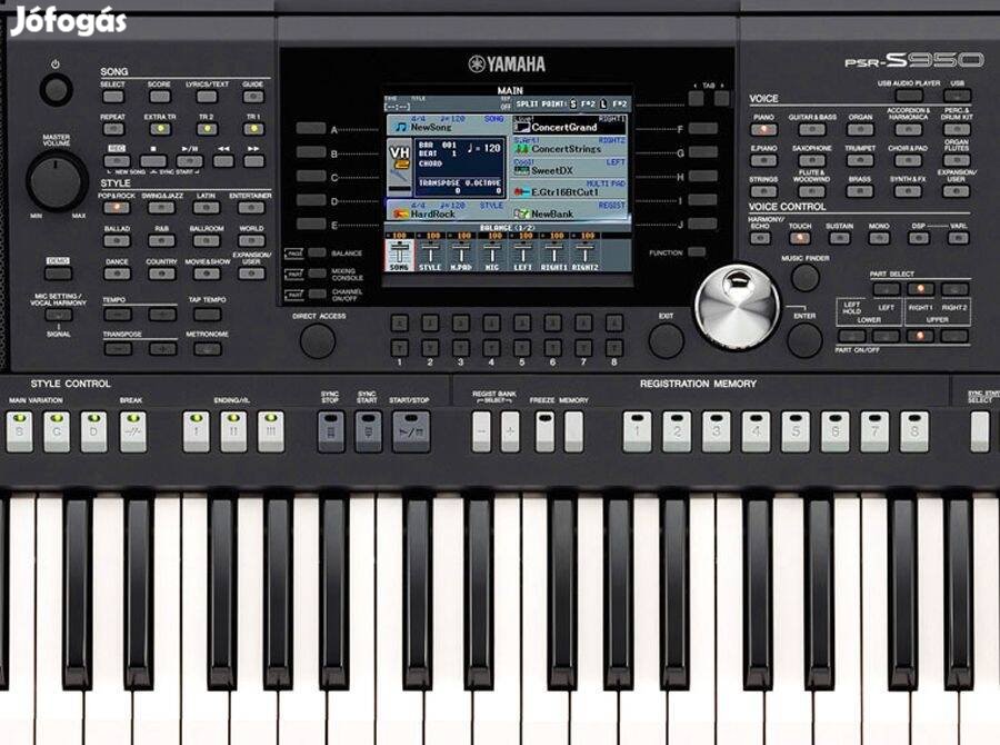 Yamaha S950 akció