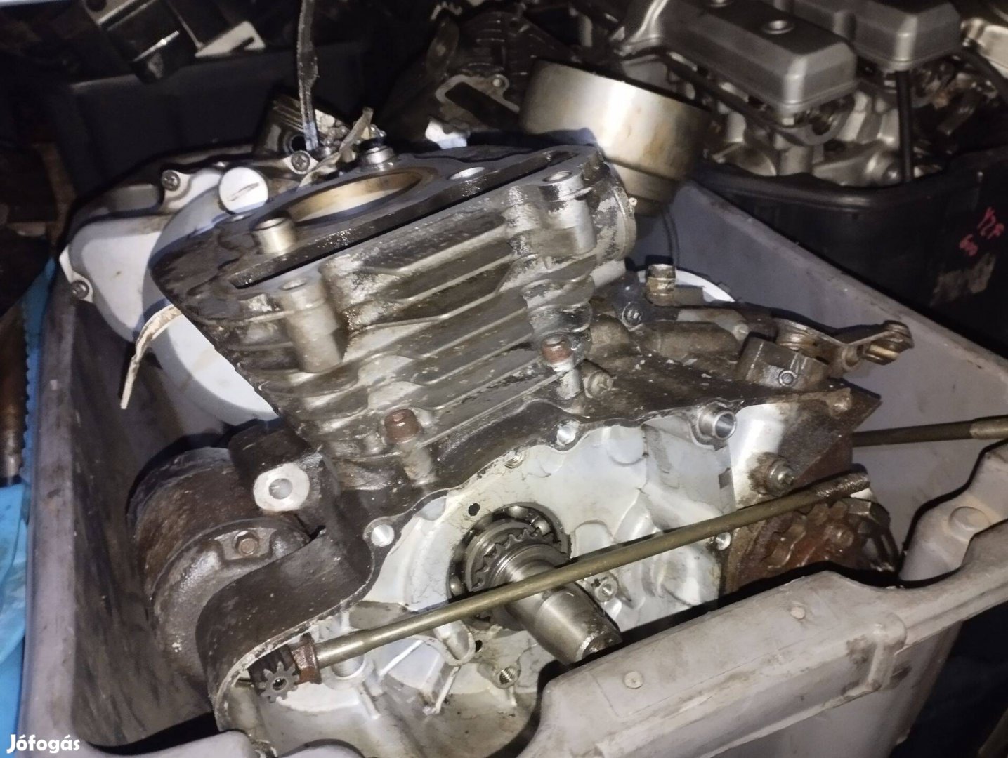 Yamaha SR 125 motorblokk