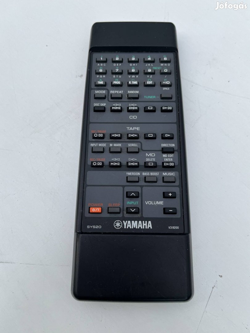 Yamaha Sys20 V319200 távirányító müködik 