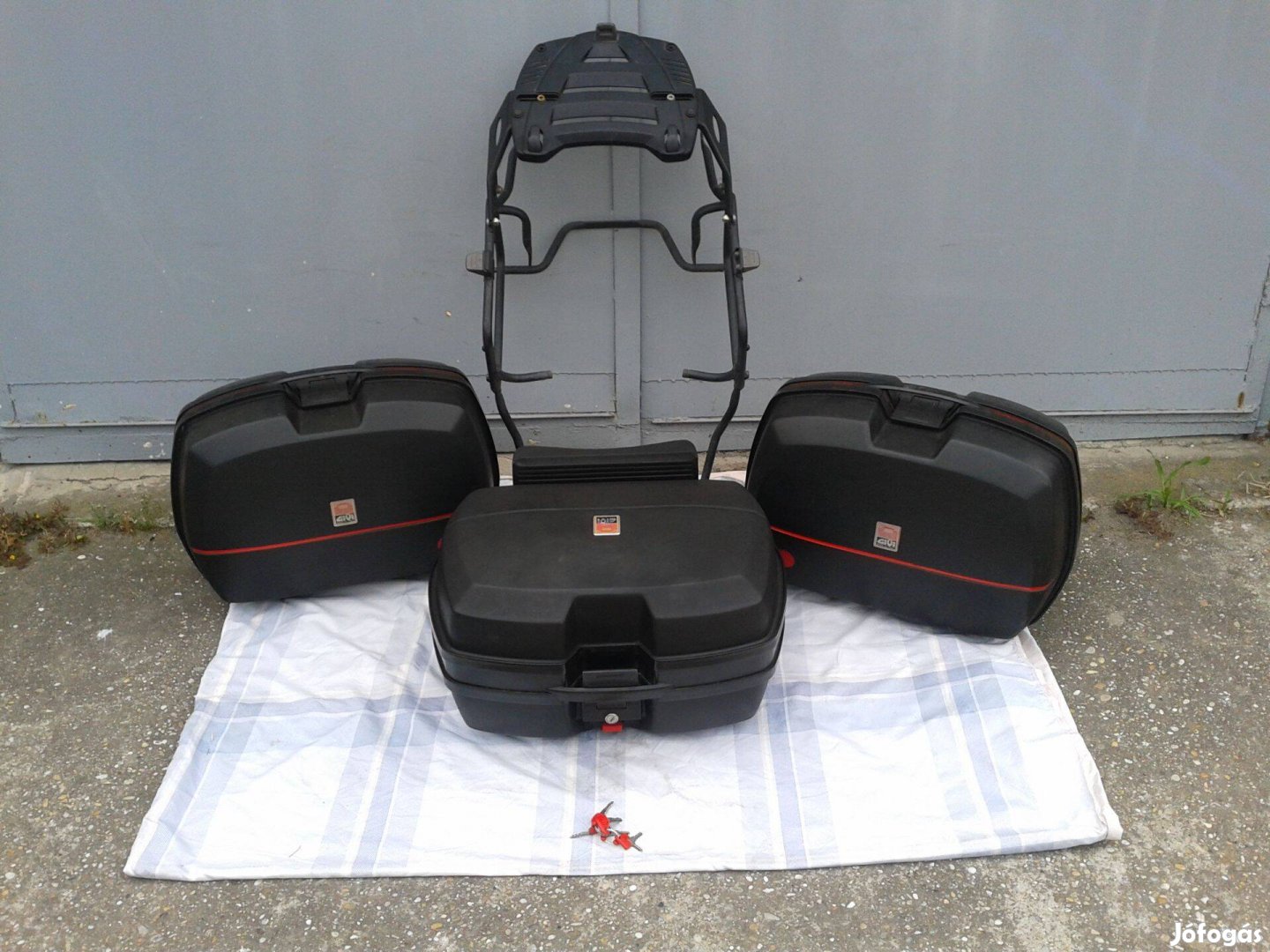 Yamaha TDM túradoboz szett