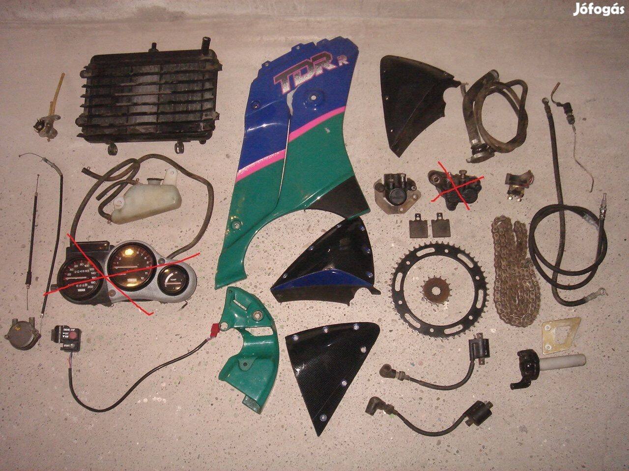 Yamaha TDR 125 alkatrész