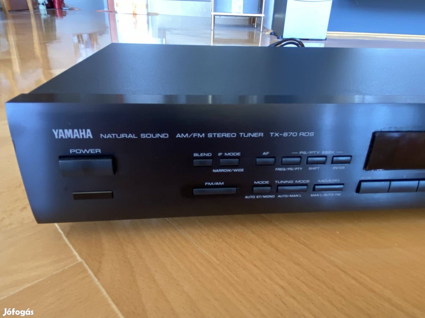 Yamaha TX-670 RDS FM AM sztereo rádió tuner TX 670