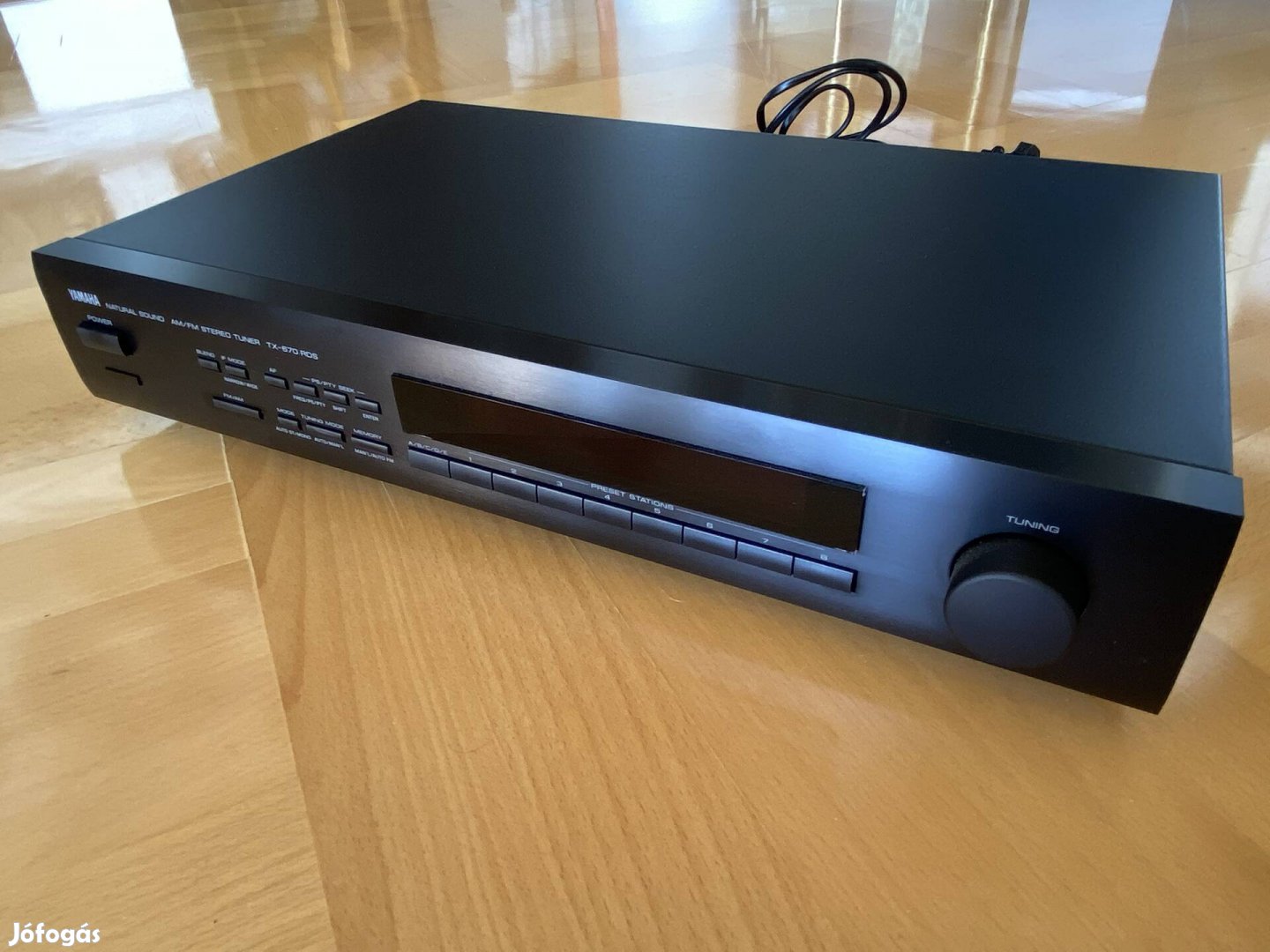 Yamaha TX-670 RDS FM AM sztereo rádió tuner TX 670