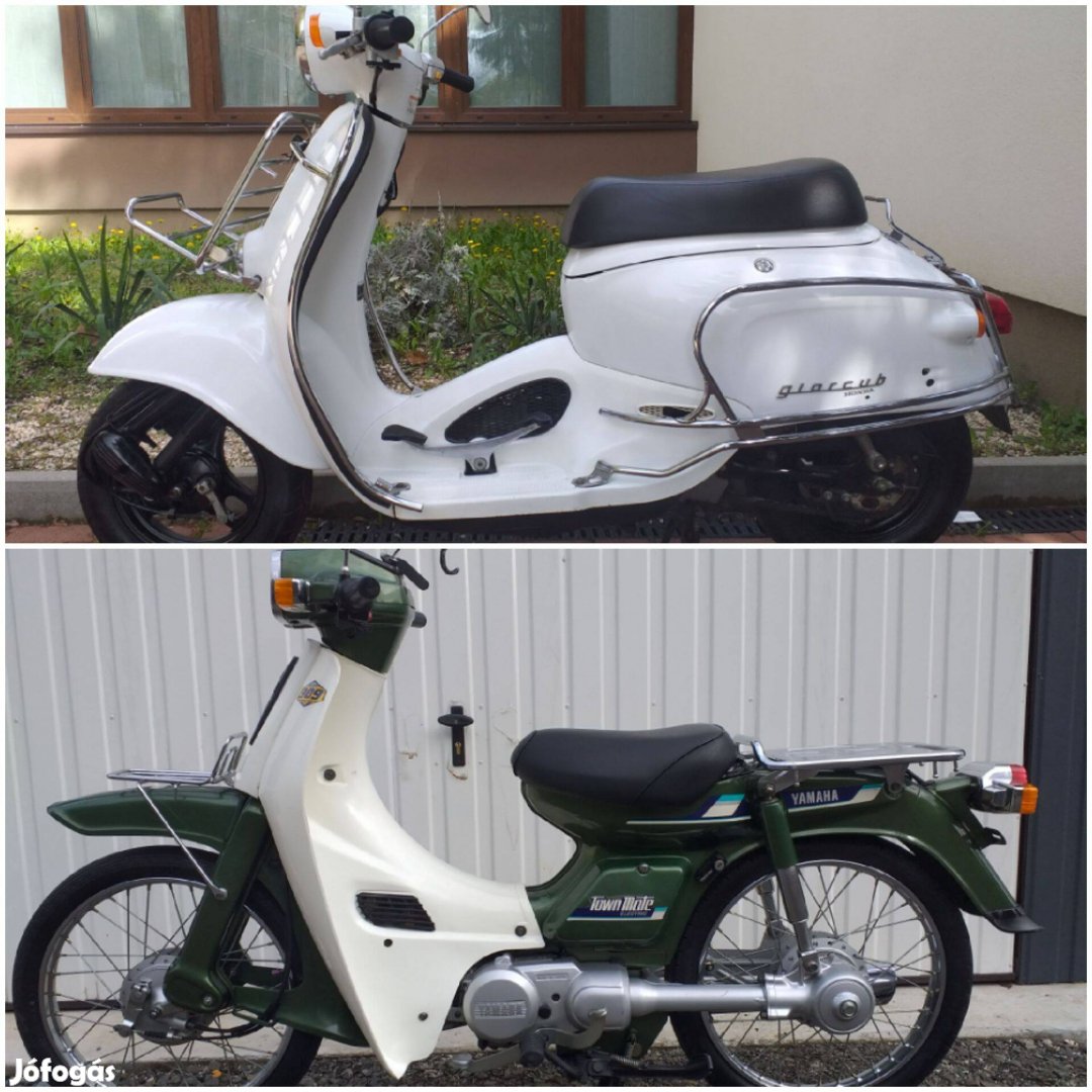 Yamaha Town Mate 4T/.Honda Giorcub 4T.Gyűjtői db-ok!Egyben ennyi az ár